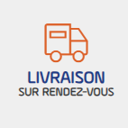 Livraison : sur rendez-vous